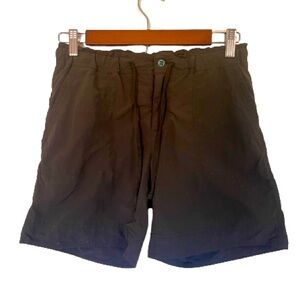 PATAGONIA Khaki Green UPCOUNTRY HIKING CARGO DRAWSTRING WAIST SHORTS SIZE 0